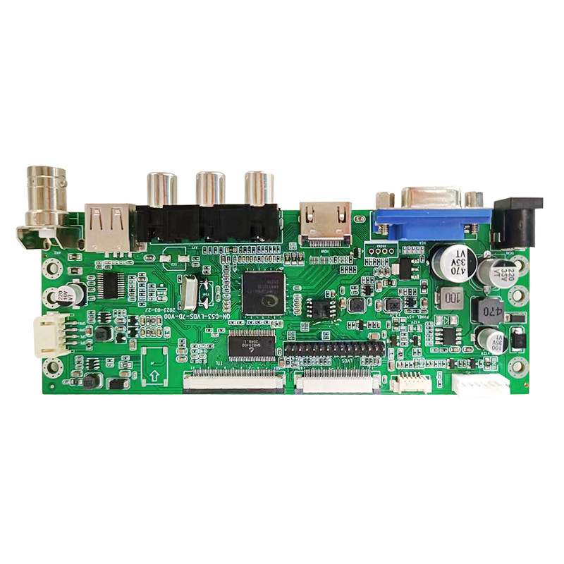 (2개) USB 재생 드라이버 마더 보드 VGA 다기능 재생 마더 보드 HDM1 광고 기계 LCD 화면 재생 드라이버 보드