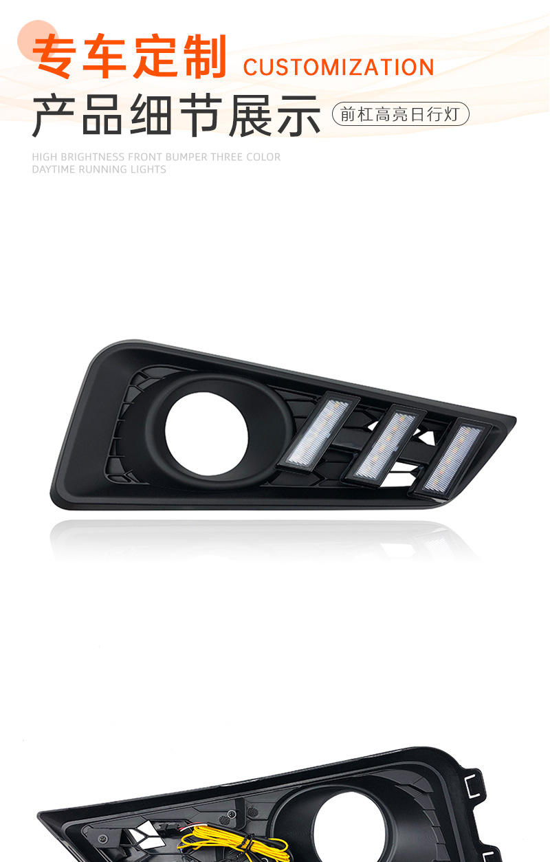 Suitable for Honda 15-19 Fengfan Daytime Running Lights Honda City Daytime Running Lights