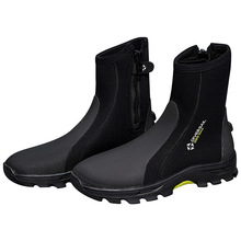 DIVE&SAIL��ˮЬ5MM�ߎ�Ӳ�׷�����ˮѥɳ����Ԯ��ϪЬ�Ӹ����_��