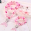 1# Pink Fishtail 5-piece set [transparent bag]