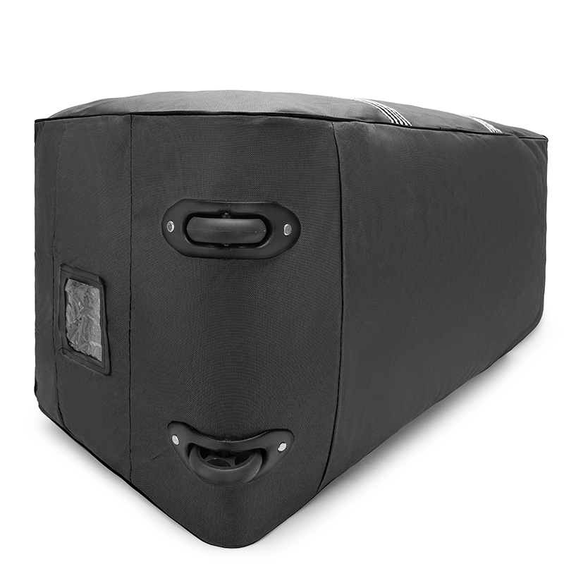 Bolsa de viaje de gran capacidad con ruedas, bolsa de viaje de vacaciones, bolsa de transporte portátil, bolsa de almacenamiento de edredón de alojamiento