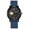 Universal quartz silica gel watch for leisure, wholesale