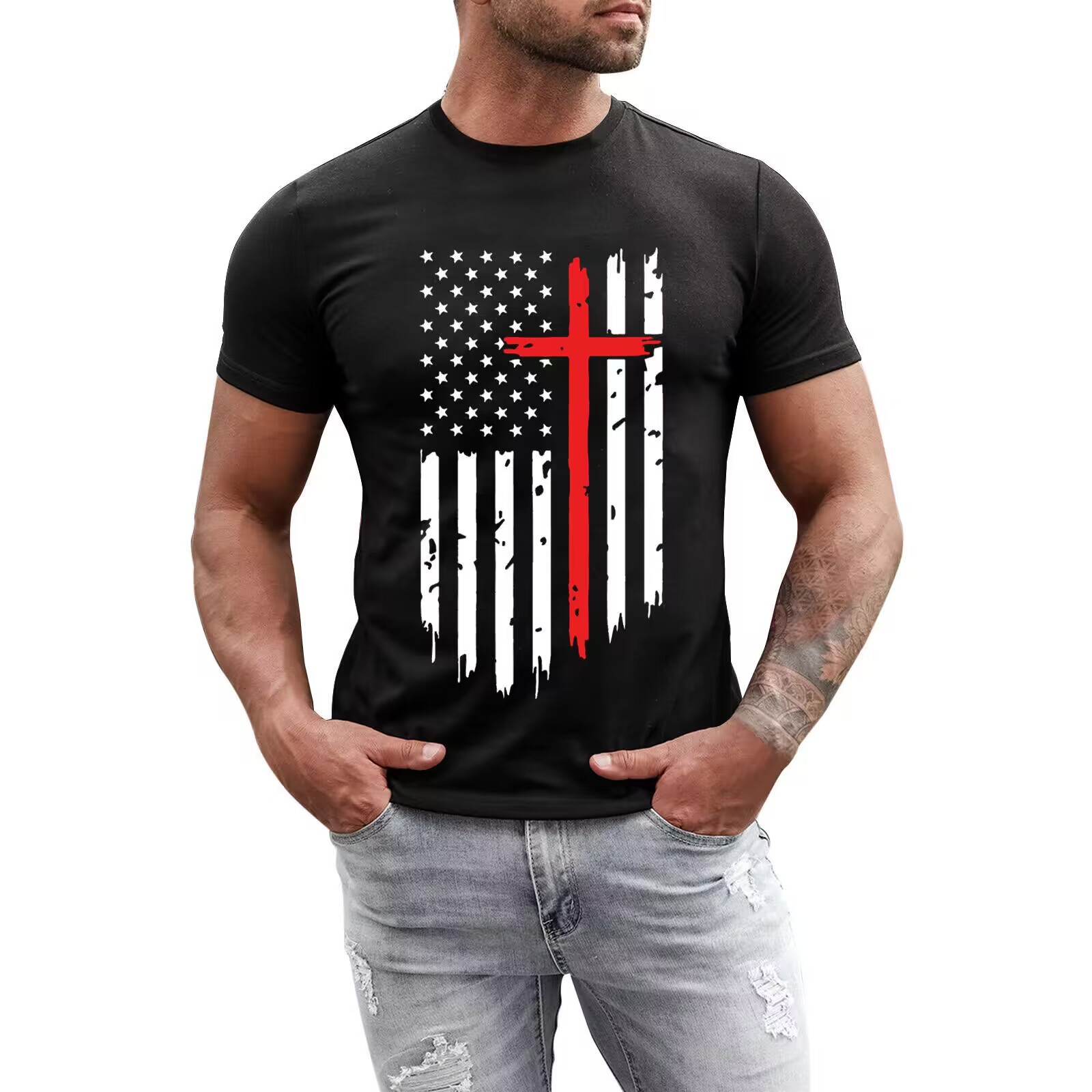 Europa y América nuevos elementos de Halloween Impresión digital manga corta hombres y mujeres Amazon fabricantes suministran 3D camiseta de las mujeres