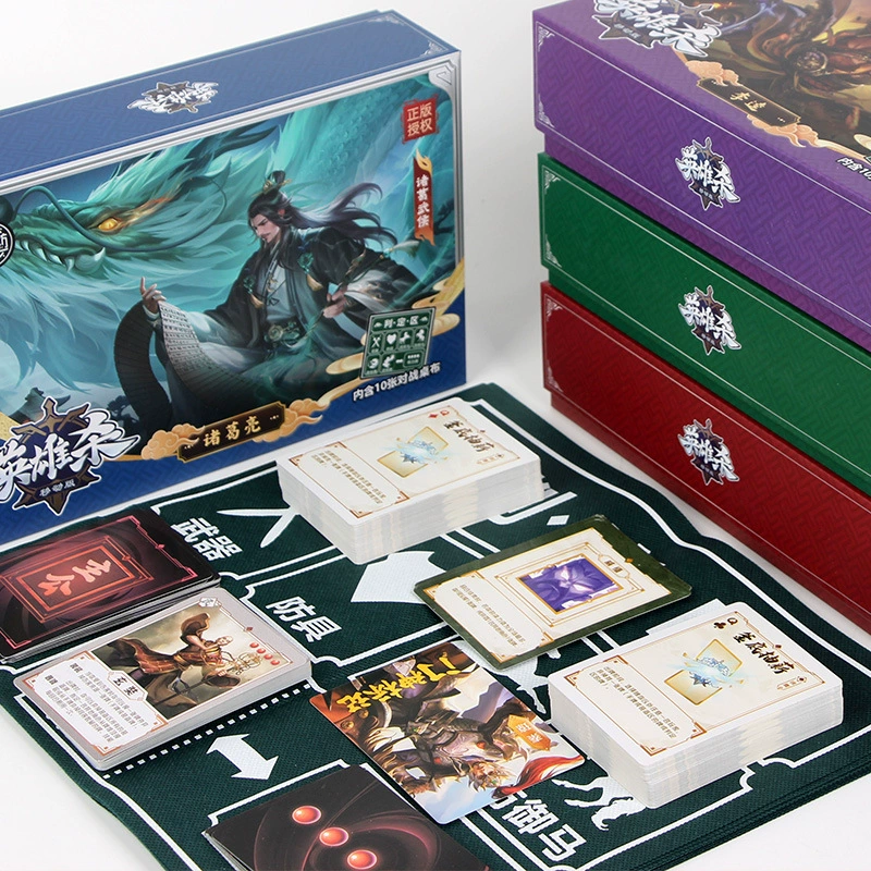 愚乐坊 Мобильная версия настольной игры Герой-Убийца V4 Карты путешествуют далеко в Хунвоу в Тяньчжу и Чжуге Вухоу был отважен и бесстрашен.