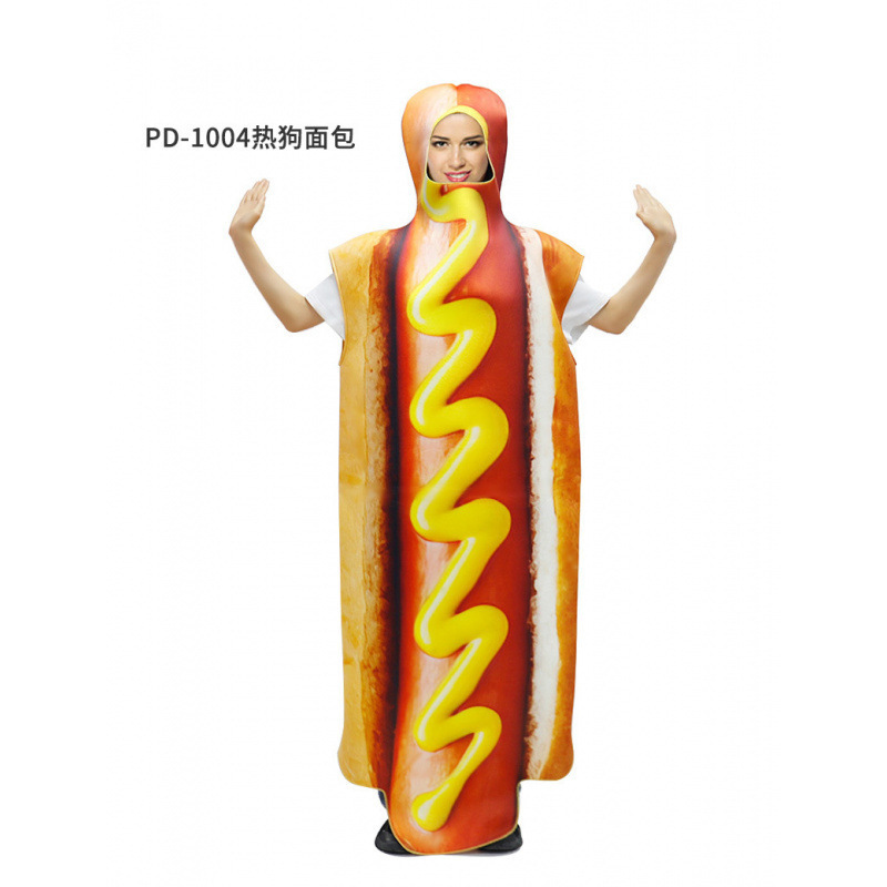 亚马逊跨境万圣节狂欢派对cos服成人舞台表演服道具人偶搞笑服装|undefined