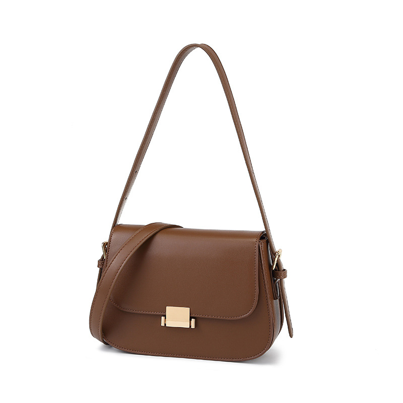 Hong Kong compra bolsos para mujer 2025 nuevo bolso de mensajero bolso de tofu bolso pequeño de hombro y axila bolso femenino de alta calidad