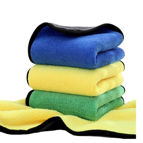 Wholesale Car Wash Towels, Automotive Cleaning Wiping Towels, Absorbent Coral Velvet Cleaning Rags, Thick Car Wash Towels