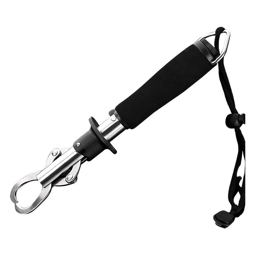 Dispositivo de control de peces con control de escala dispositivo de toma de peces grandes clip de captura de peces abrazadera de pescado traje alargado integrado colección de equipos luya