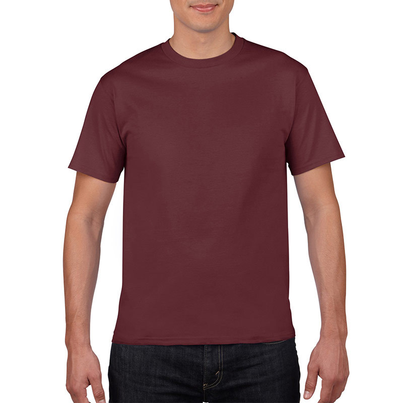 Camiseta de manga corta de algodón con personalidad de Amazon, una pieza de impresión, impresión de texto personalizada, estación independiente LOGO, camiseta de código europeo de comercio exterior