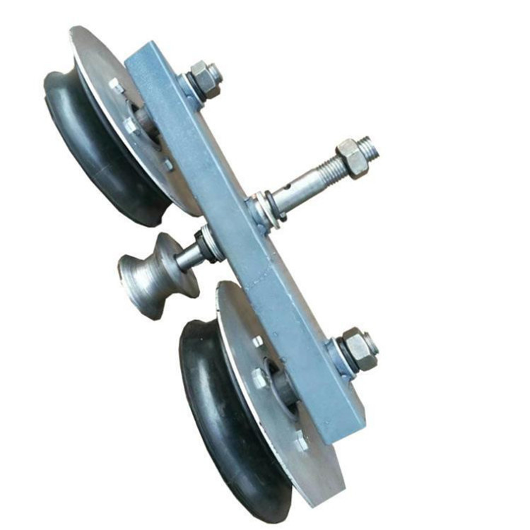 Monos de la mina 180 / 200 rueda de poliuretano de rueda de soporte único parámetros completos