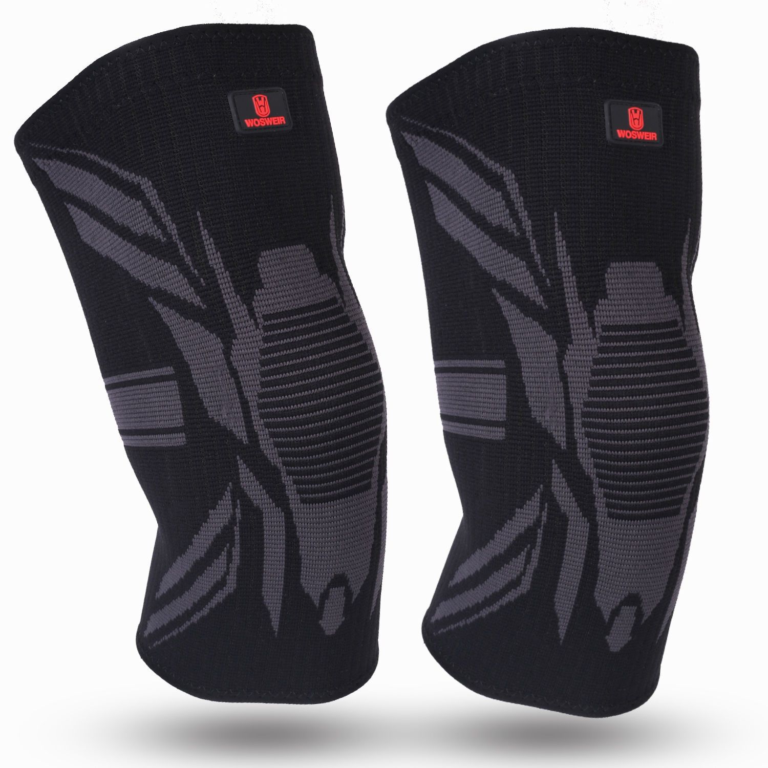 Rodilleras deportivas profesionales, equipo de baloncesto, junta de menisco para hombres y mujeres, cubierta protectora de rodilla para correr, levantamiento de pesas antideslizante