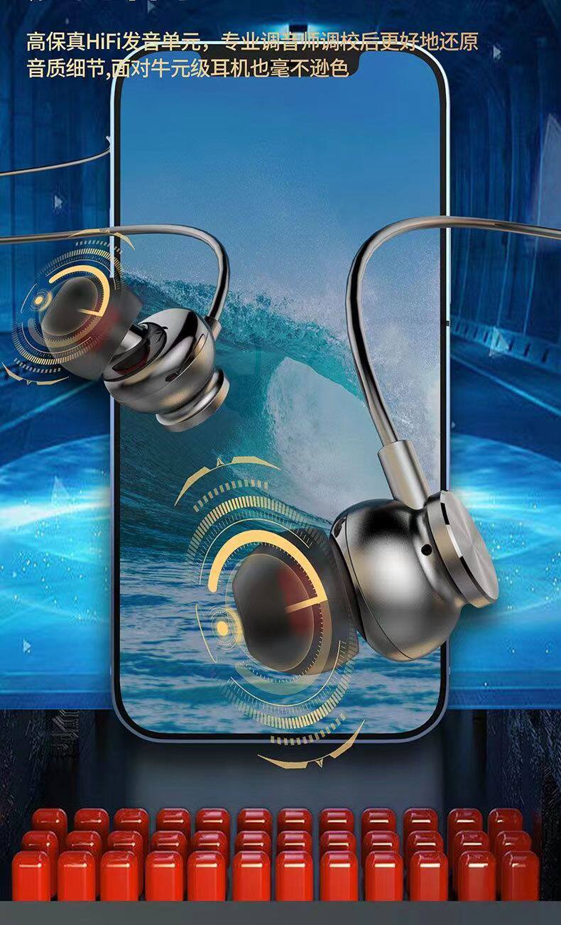 New Bluetooth Headphones, Wireless Neckband In-Ear Earphones for Karaoke, Ear-Monitoring, Live Streaming, and Gaming