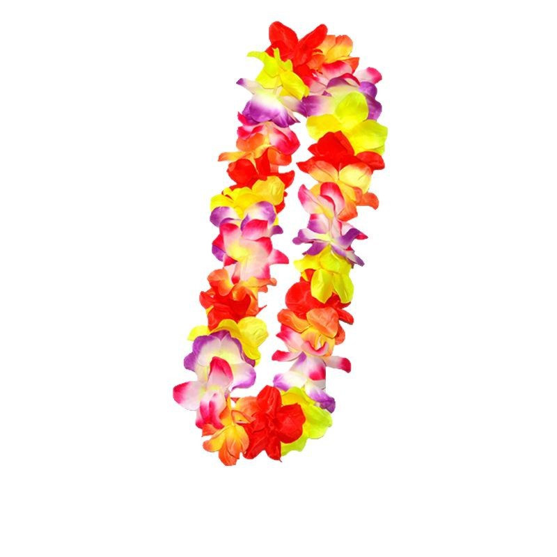 Transfronterizo exclusivo engrosado Garland Hawaiano hula dance club bar fiesta actividades de playa elogio rendimiento Festival