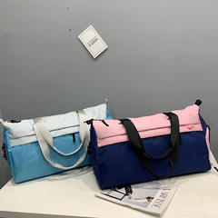 新しいトラベルバッグ、フィットネススポーツバッグ、乾湿分離荷物バッグ、大容量の水泳ヨガバッグ、トレンディな男性と女性のハンドバッグ