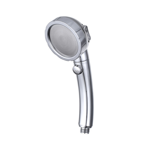 Bath pressurized shower head bath button set adjustable shower hose traditional handheld shower head
