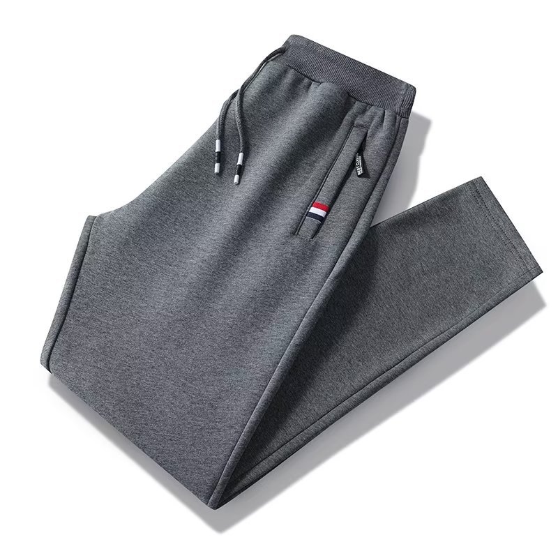 2022 pantalones populares de otoño con los tobillos pantalones casuales de los hombres pantalones de chándal de color sólido de otoño estilo coreano moda suelta deportes