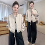 秋季立领撞色新款夹克