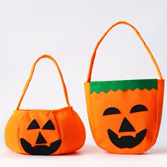 国境を越えたハロウィーンカボチャ手提げ袋不織布袋キャンディー袋ハロウィーン手提げ菓子カボチャ袋