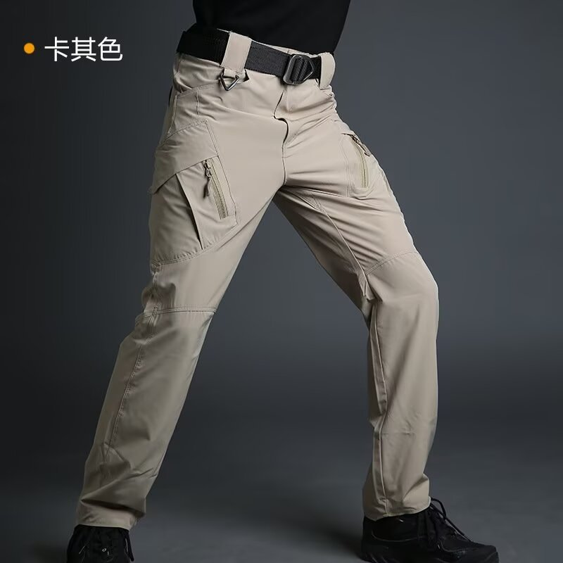 Cross-border Spring and Summer Outdoor Commuter Tactical Pants Men's IX9 Combat Pants Multi-functional Pocket Special Forces Workwear Pants