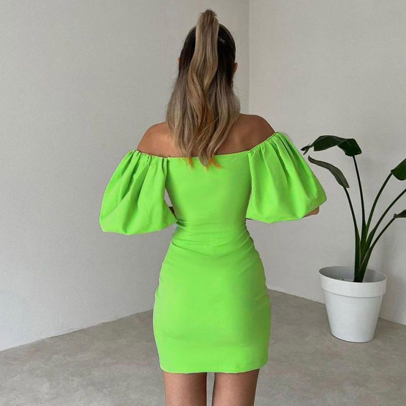 192g Weight Above Knee Dress Length Type Short Sleeve Sleeve Length Sheath Dress Dresses Type Polyester Fabric Type Mid Waist Waist Line Holiday Occasion Boat Neck Neckline Slim Fit Type Solid Color Pattern Summer Season Women's Gender Elegant Style Wholesale Women's Elegant Solid Color Holiday Boat Neck Short Sleeve Sheath Dress 31