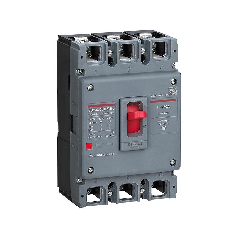 德力西电气 CDM3S 塑壳配电保护断路器 CDM3S-250S/3200 200A