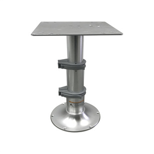 Heavy Duty Aluminum Pneumatic Drive 3 Level Adjustment Desktop Table Feet Base 335-685mm Marine Boat Rv