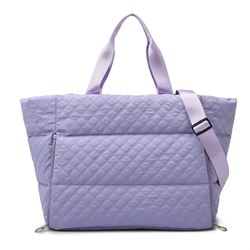 Nueva bolsa de algodón bolsa de fitness bolsa de viaje mujer bolsa de viaje de gran capacidad portátil de corta distancia bolsa de yoga