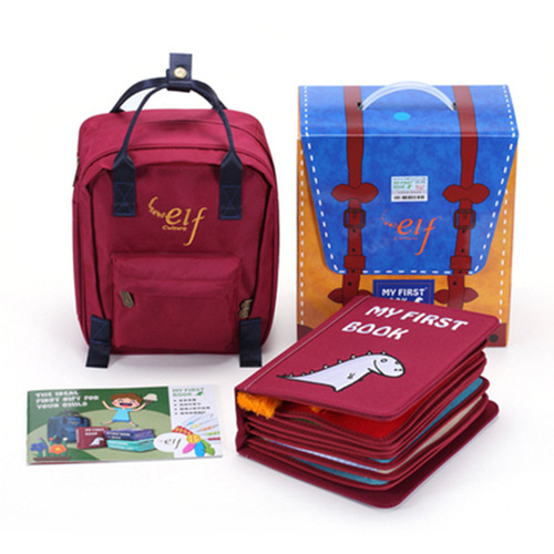 Hong Kong my first book local book Montessori children's early education cloth book elf with anti-counterfeiting authorized gift
