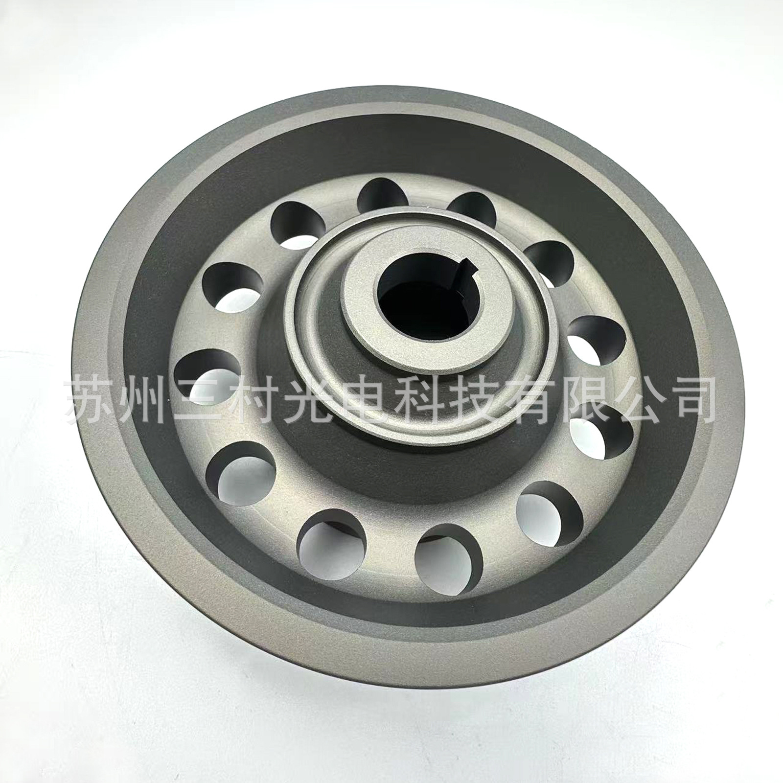 Gray Crankshaft Pulley Belt Pulley Suitable for Honda Civic 92-95 D16 Sohc
