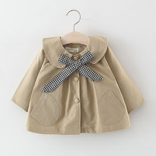 童裝女小童外衣春秋季兒童衣服0一1-2-3歲嬰兒寶寶秋裝風衣外套女