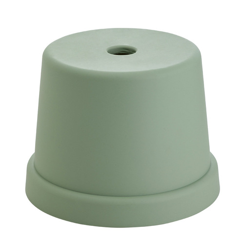 Nordic simple home stool plastic coffee table stool children's small bench kindergarten non-slip round stool changing shoes bath chair