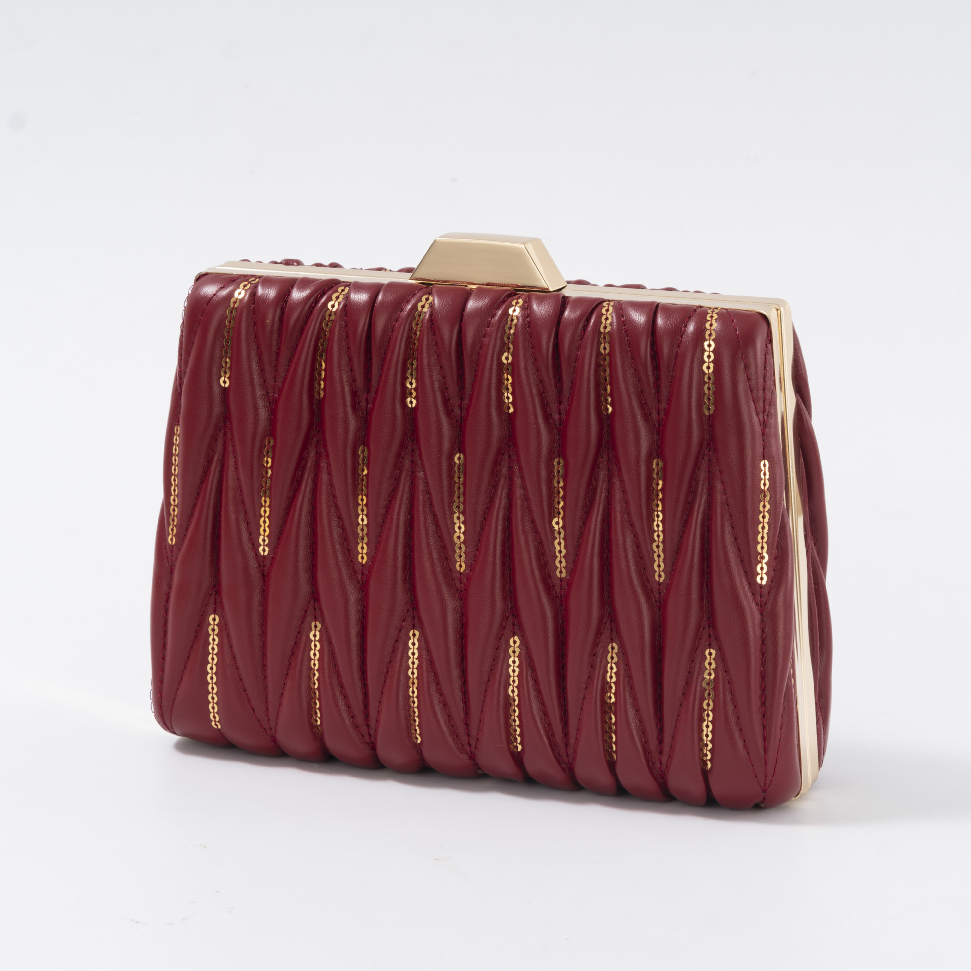 2023 Transfronteriza Popular bolso de noche portátil bolso cuadrado de las mujeres de alta gama de moda todo fósforo hombro bolsa de mensajero al por mayor