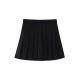 Stretch Elastic Waist Pleated Skirt Women's Spring Summer and Autumn New A- line Small Spice Girls College JK Black Short Skirt