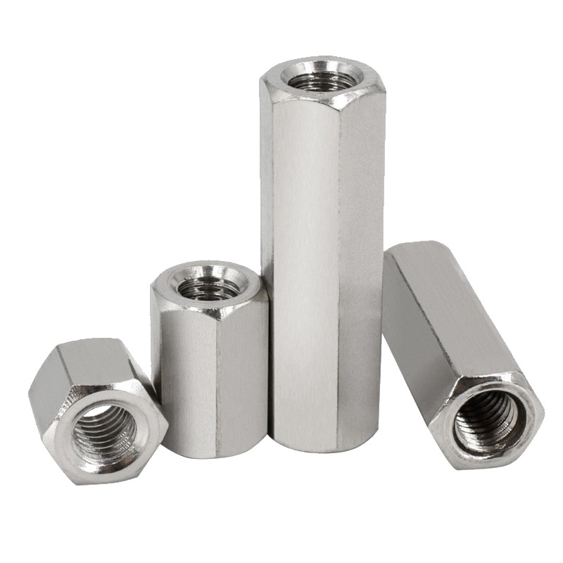 高强度六角接母  不锈钢六角接母 外六角螺帽