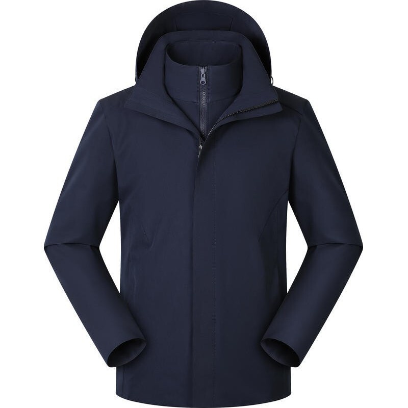 Three-in-one softshell jacket for autumn and winter 2026, featuring a windproof and waterproof outer layer that can be worn as a standalone outerwear piece
