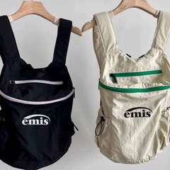 韓国のニッチなトレンディなブランド e-home コントラストカラーデザイン軽量軽量スポーツバックパック軽量防水ファッションカジュアルバックパック