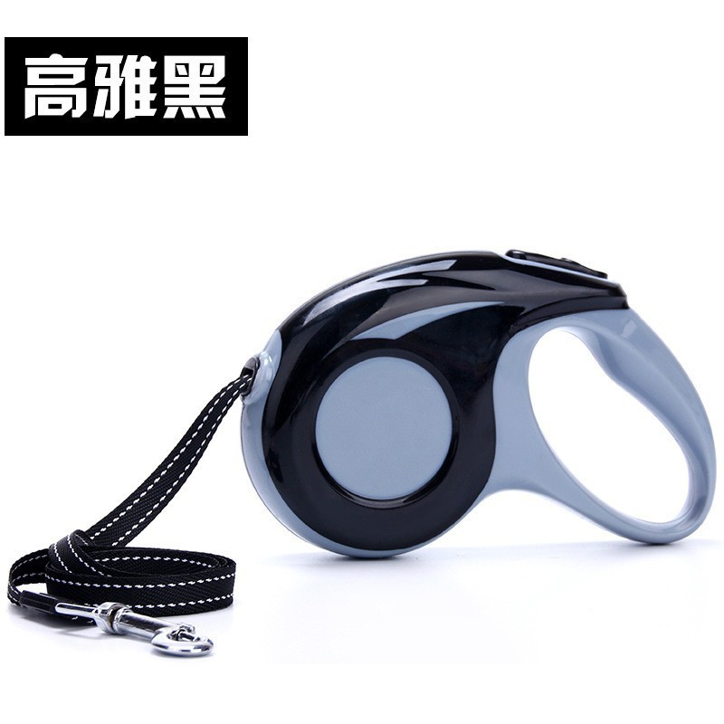 Cuerda de tracción retráctil automática explosiva de Amazon, correa para perros, cuerda para pasear al aire libre, cadena para perros, suministros para mascotas al por mayor