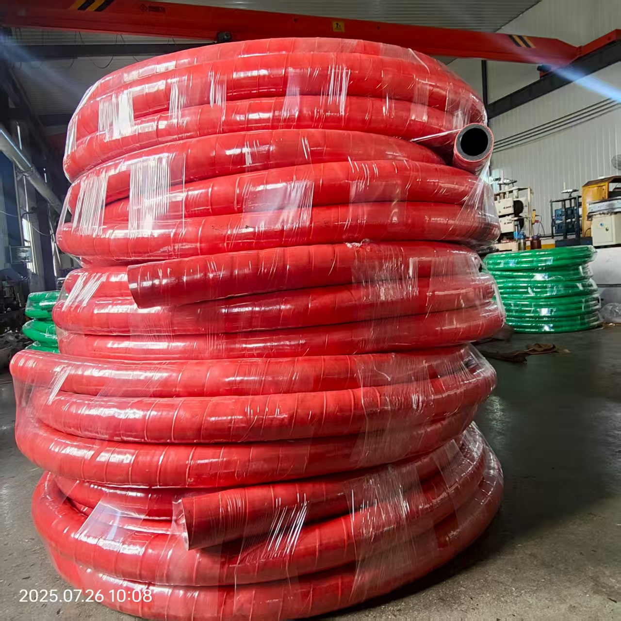 EPDM无碳胶管钢厂冶炼专用中冷却水管中频电炉水冷电缆无碳胶管