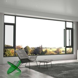 Broken bridge aluminum doors and windows, custom casement windows, self-built houses, balconies, aluminum alloy soundproof windows, balcony system doors
