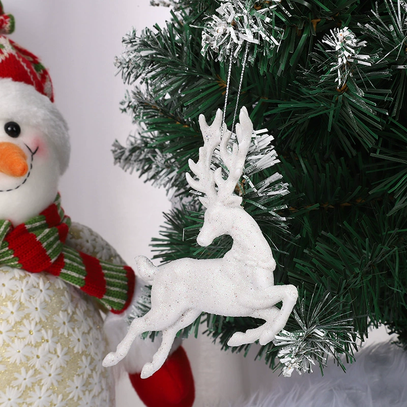 Креативное рождественское украшение лисьего рога Wing Decoration Products Creative Bird Cage Pentaphysis Hollow Christmas Tree Scene Pendant