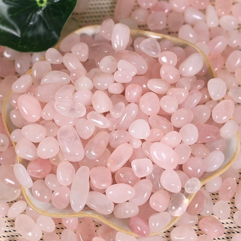 Натуральный розовый кристалл гидропонный камень галька Юхуастоун тюльпан гидропонный цветочный горшок для украшения аквариума
