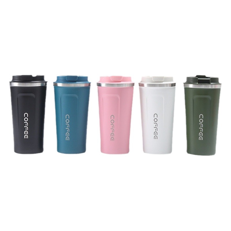 Taza de café de segunda generación de acero inoxidable 304 taza de vacío portátil de negocios de alto valor de color en stock taza de agua de regalo de fábrica