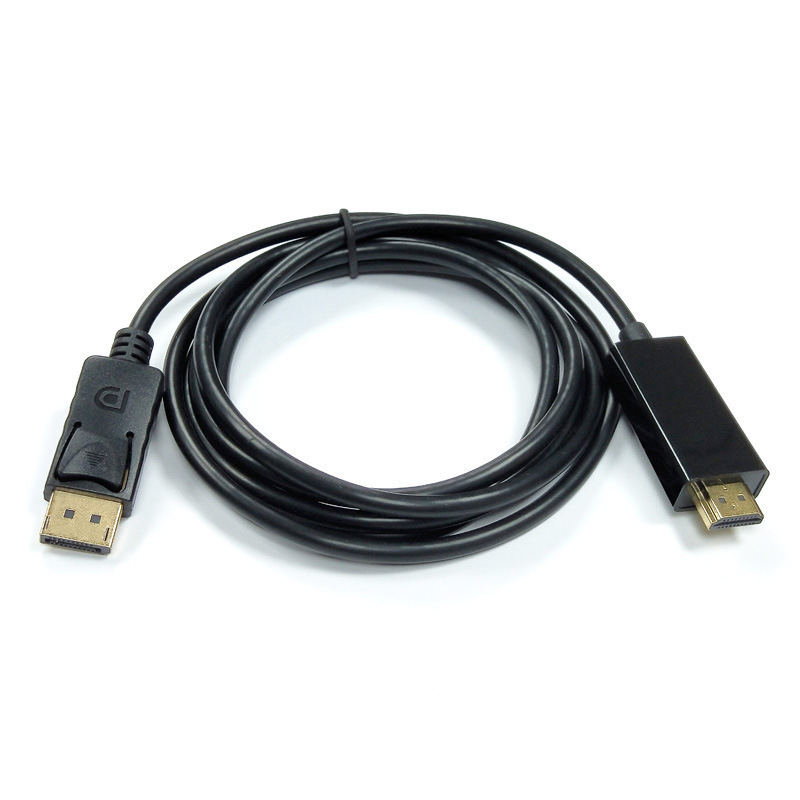 メーカー スポット dp から hdmi ライン 1.8m dp から hdmi 高解像度ライン テレビ モニター アダプター ケーブル|undefined