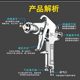 F75 paint spray gun w71 pneumatic upper and lower pot watering can Furniture car paint glue high atomization spray gun discount