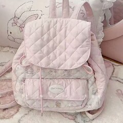 ガールズドリームオリジナルベビールームバックパックバックパック学生ライトピンク旅行ポータブル通勤スクールバッグ