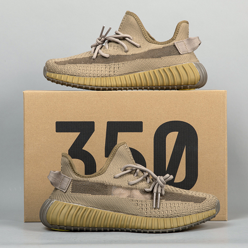 Putian Coco zapatos 2023 verano nuevo 350v2 volando tejido transpirable hombres y mujeres pareja zapatos palomitas zapatos para correr hombres