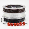 Elastic silk threads, crystal, round high quality ball with beads, wholesale