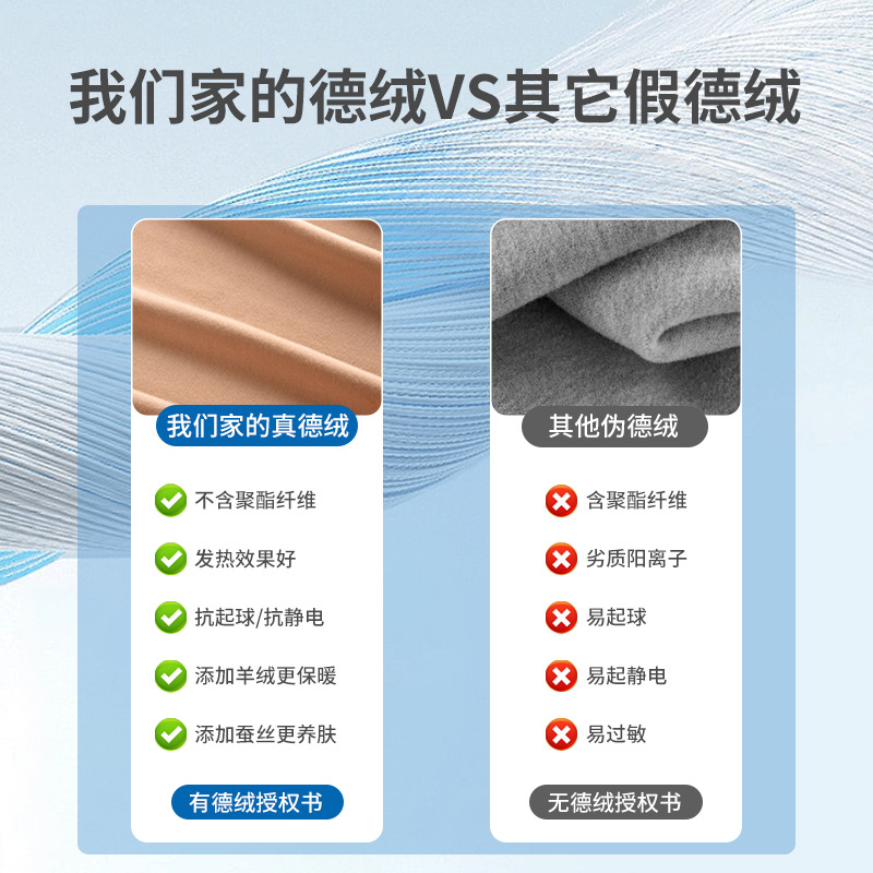 WEIFANG DEMAN 의류 10% 캐시미어 420G 숙녀 두꺼운 가을 옷과 바지 따뜻한 세트