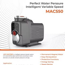 利欧MAC550家用增压泵LEO Household pressure booster pump