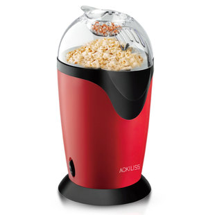 Ackiliss European-Style Household Homemade Mini Popcorn Machine Fully Automatic Small Electric Kidsren's DIY Popcorn Machine